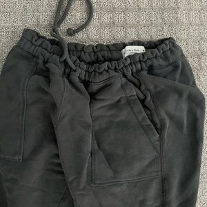 Gray medium abercrombie sweat pants